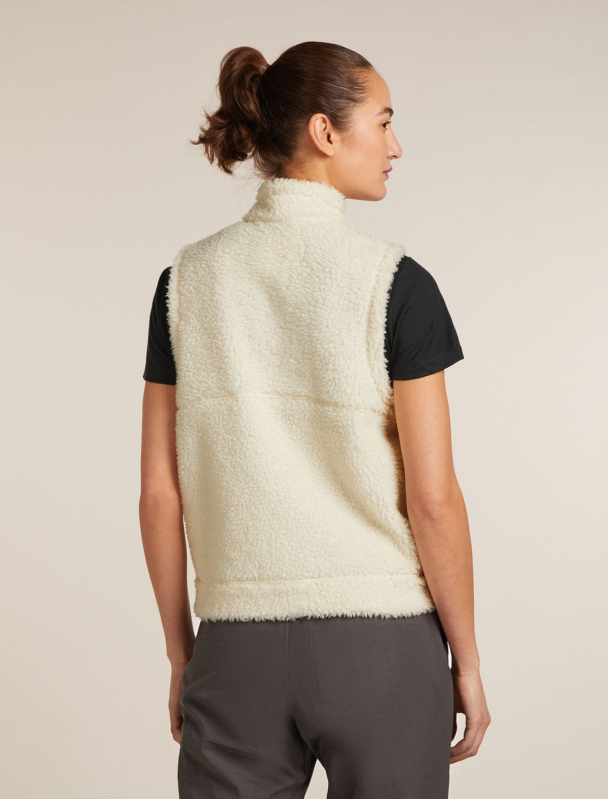 Merino Blend 960 RealFleece™ High Pile Vest Undyed - 2