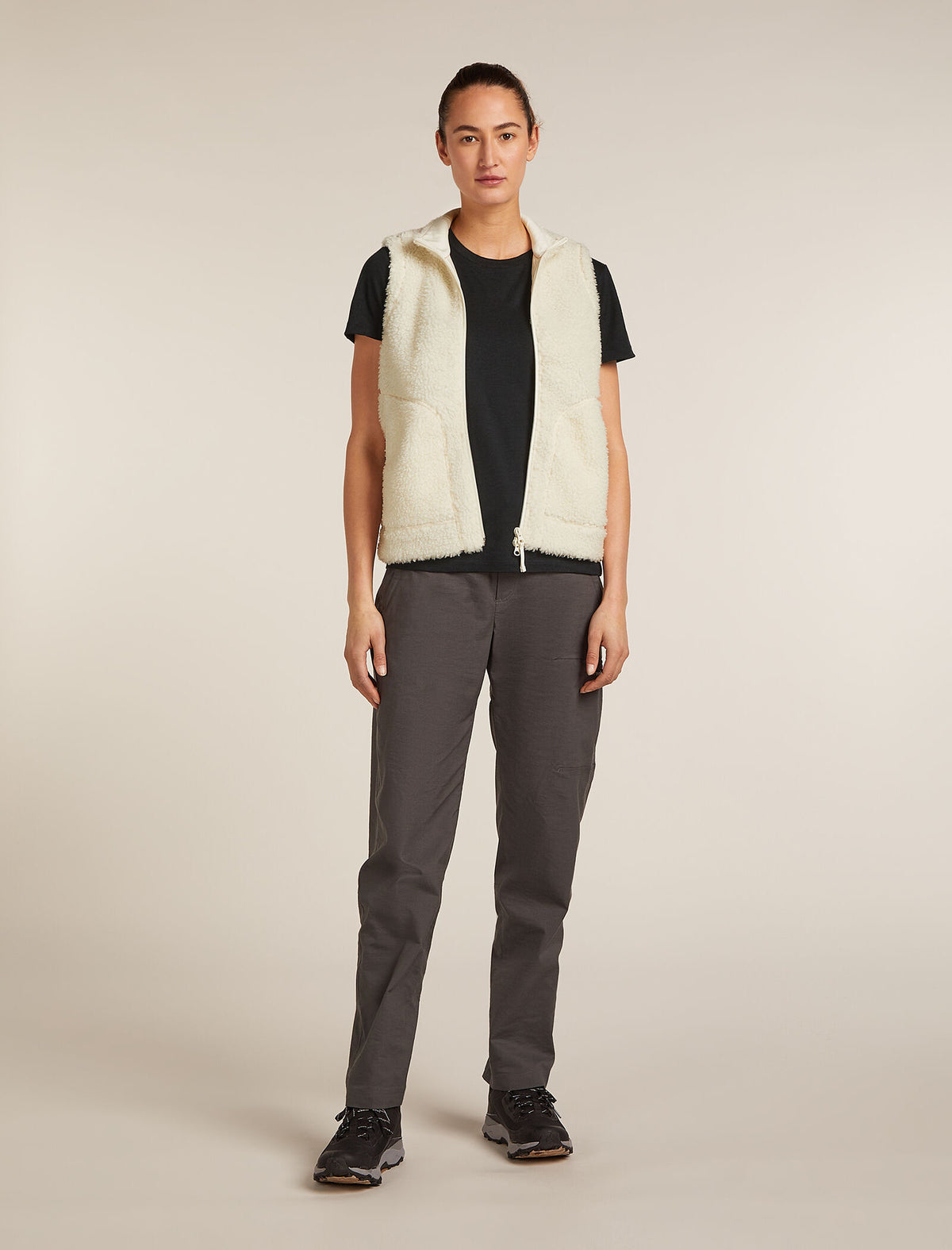 Merino Blend 960 RealFleece™ High Pile Vest Undyed - 3