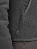Women's Merino Blend 800 RealFleece™ Classic Pile Long Sleeve Zip Jacket Obsidian - 8