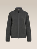 Women's Merino Blend 800 RealFleece™ Classic Pile Long Sleeve Zip Jacket Obsidian - 9