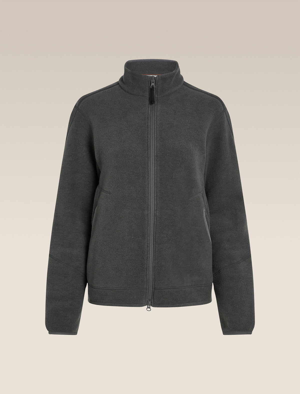 Women's Merino Blend 800 RealFleece™ Classic Pile Long Sleeve Zip Jacket Obsidian - 9