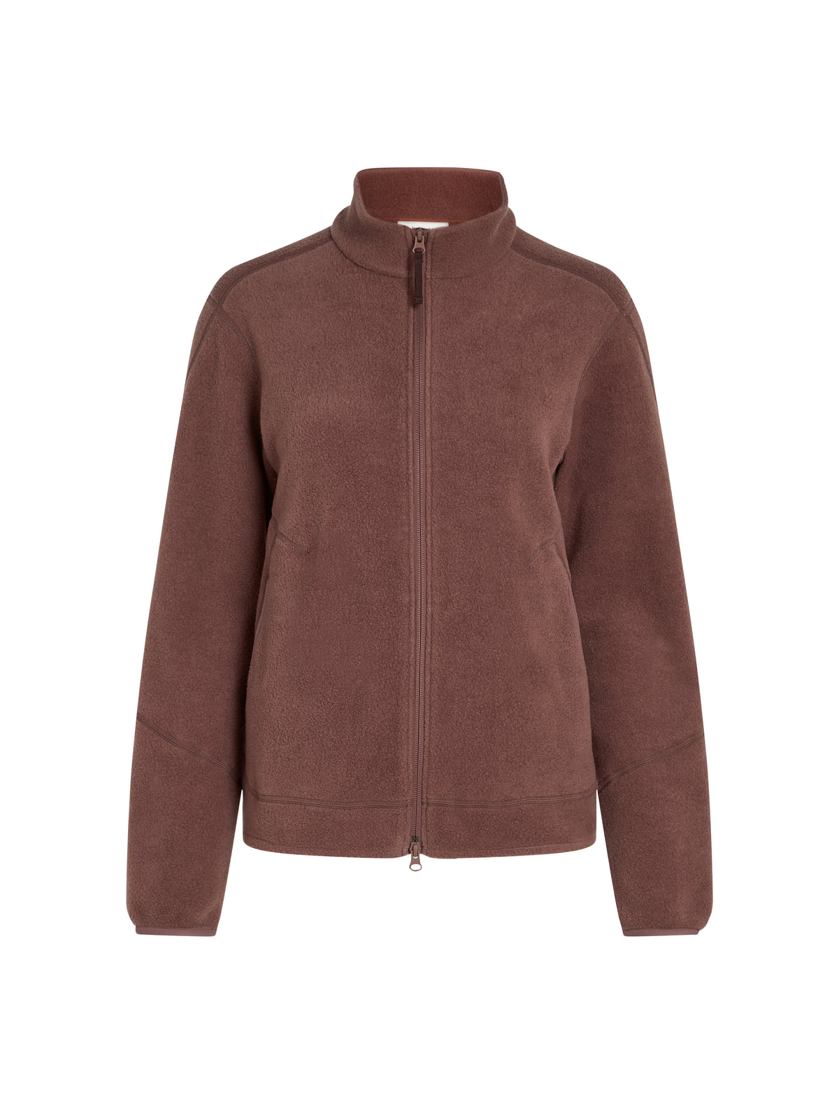 Women's Merino Blend 800 RealFleece™ Classic Pile Long Sleeve Zip Jacket Carob - 8