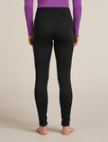 Women's Merino 200 Oasis High Rise Thermal Leggings Black - 2