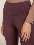 Women's Merino 200 Oasis High Rise Thermal Leggings Java - 5