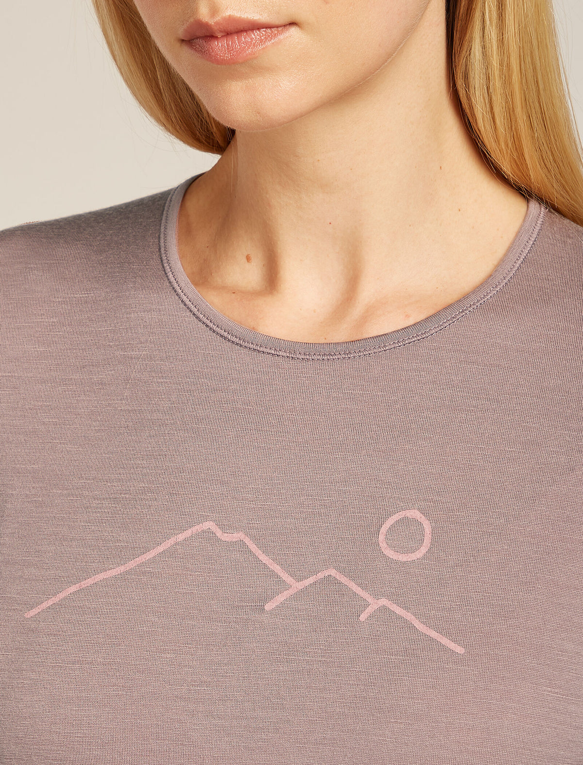 Women's Merino 200 Oasis Long Sleeve Crewe Thermal Top Rainer Ridge Summit - 5
