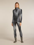 Women's Merino 260 Tech Vertex Long Sleeve Half Zip Thermal Top Peak  - 8