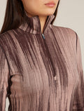 Women's Merino 260 Tech Vertex Long Sleeve Half Zip Thermal Top Peak Java/Summit - 6