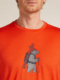Men's Merino 150 Tech Lite Short Sleeve T-Shirt Bear Tour  - 5