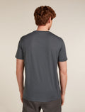 Men's Merino 150 Tech Lite Short Sleeve T-Shirt Ruapehu Round Obsidian - 2