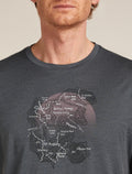 Men's Merino 150 Tech Lite Short Sleeve T-Shirt Ruapehu Round Obsidian - 5