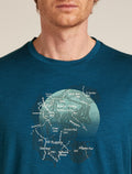 Men's Merino 150 Tech Lite Short Sleeve T-Shirt Ruapehu Round  - 5