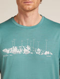Men's Merino 150 Tech Lite Short Sleeve T-Shirt The Peaks  - 5