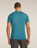 Men's Merino 150 Tech Lite Short Sleeve T-Shirt In The Wild Topaz - 2