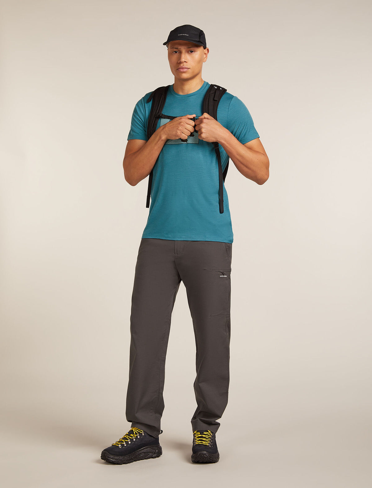 Men's Merino 150 Tech Lite Short Sleeve T-Shirt In The Wild Topaz - 4