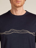 Merino 150 Tech Lite Short Sleeve T-Shirt Mountain Pulse Midnight Navy - 5
