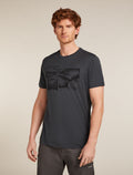 Men's Merino 150 Tech Lite Short Sleeve T-Shirt The Climb Obsidian - 1