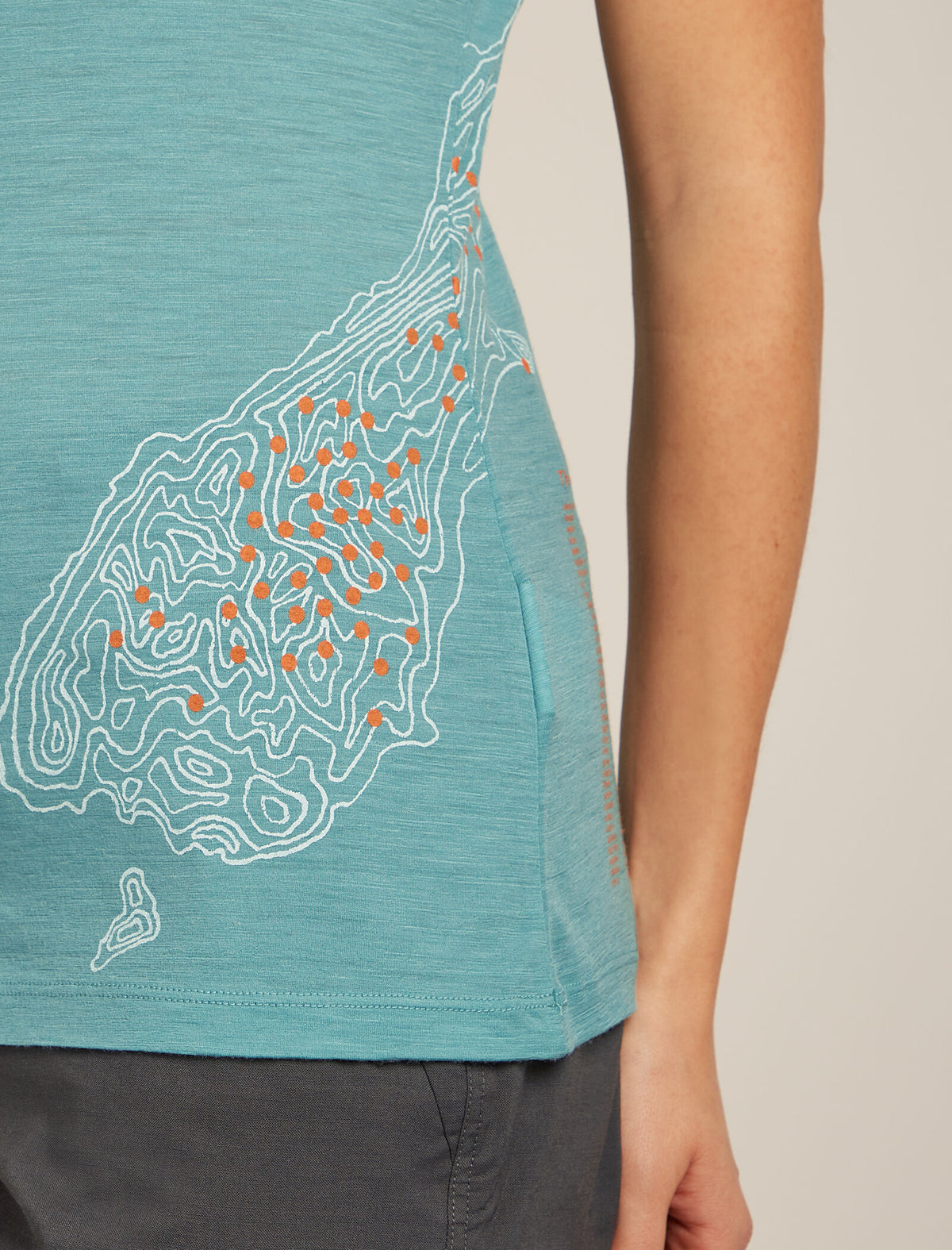 Women's Merino 150 Tech Lite Short Sleeve Scoop T-Shirt 30th Anniversary Hydro - 5