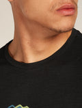 Men's Merino 150 Tech Lite Long Sleeve T-Shirt Rainer Ridge Black - 6