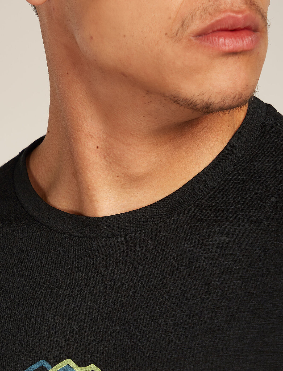 Men's Merino 150 Tech Lite Long Sleeve T-Shirt Rainer Ridge Black - 6