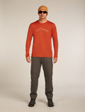 Men's Merino 150 Tech Lite Long Sleeve T-Shirt Rainer Ridge Agate - 4