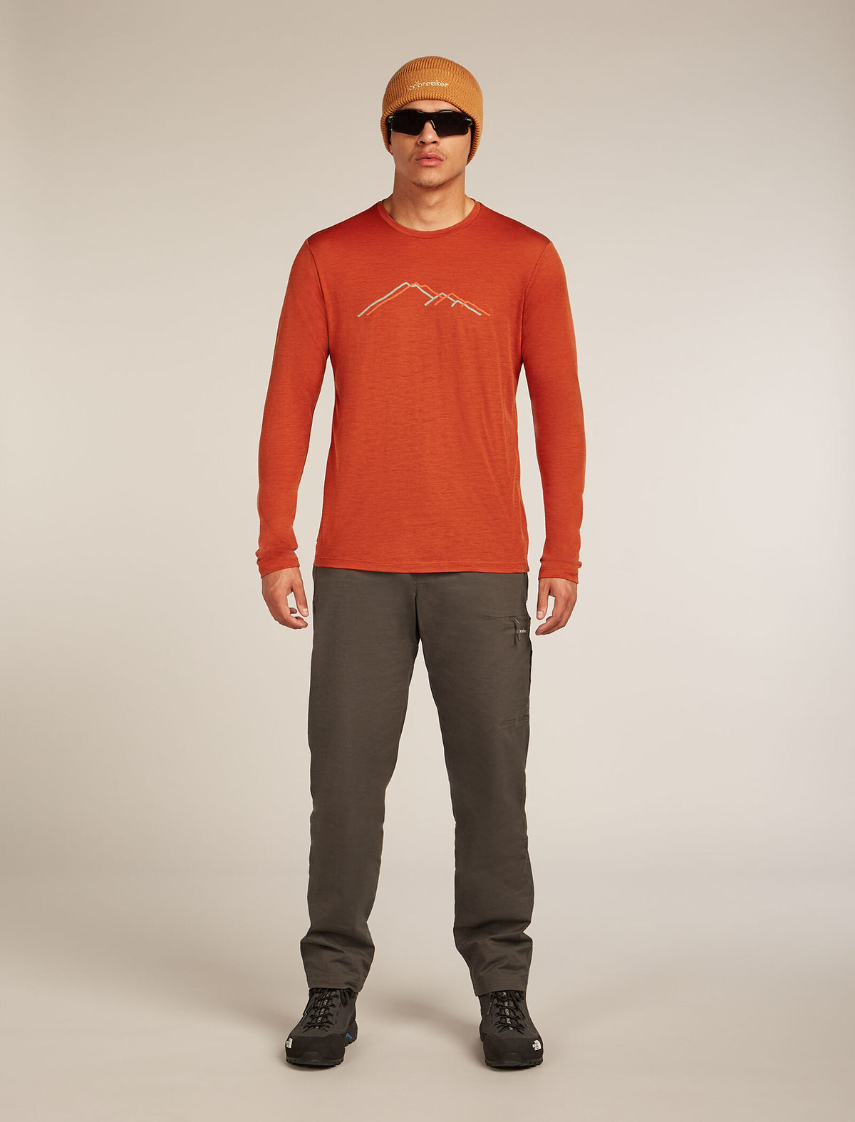Men's Merino 150 Tech Lite Long Sleeve T-Shirt Rainer Ridge Agate - 4
