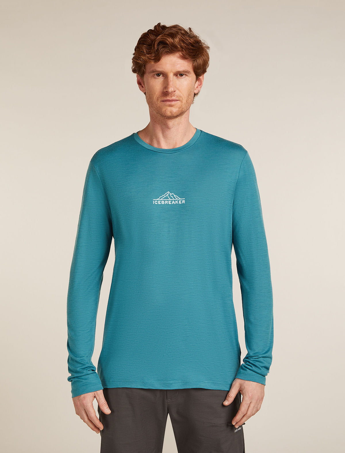 Men's Merino 150 Tech Lite Long Sleeve T-Shirt Road To Cook Topaz - 1