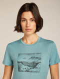Women's Merino 150 Tech Lite Short Sleeve T-Shirt Terrain Hydro - 5