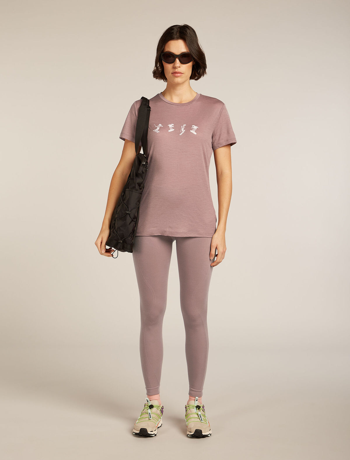 Women's Merino 150 Tech Lite Short Sleeve T-Shirt Snow Day Summit - 4