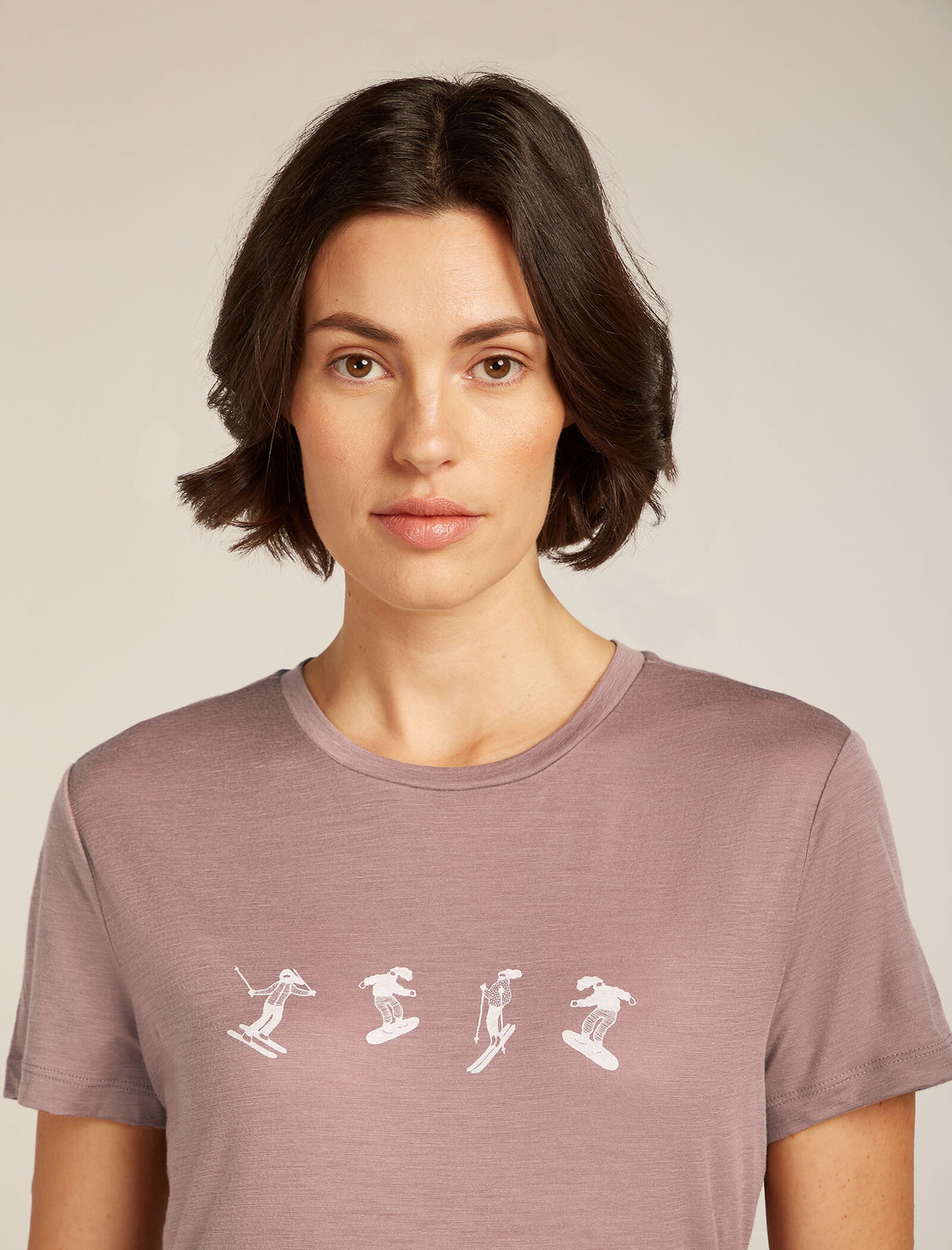 Women's Merino 150 Tech Lite Short Sleeve T-Shirt Snow Day Summit - 5