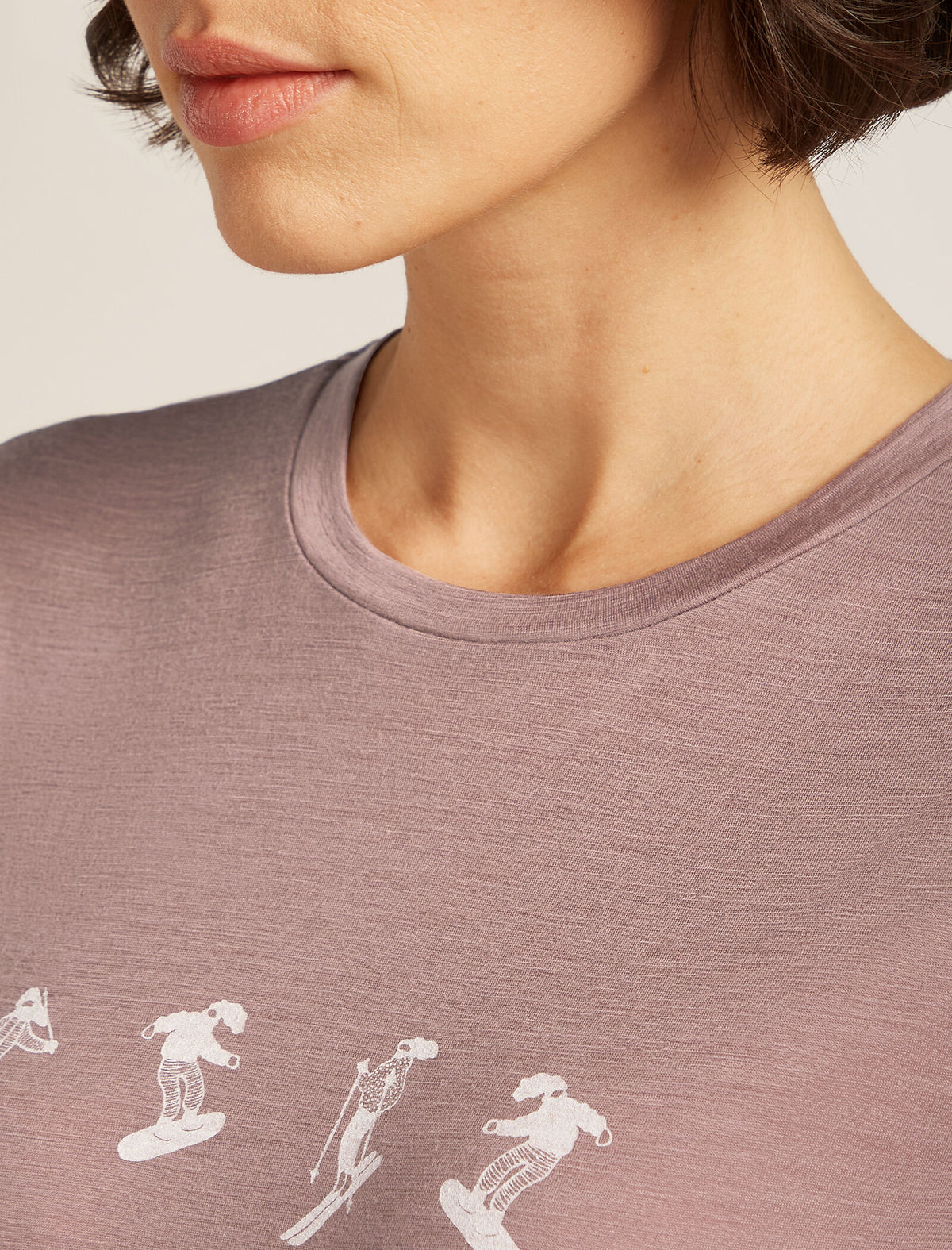 Women's Merino 150 Tech Lite Short Sleeve T-Shirt Snow Day Summit - 6