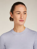 Women's Merino Blend 260 Seamless Rib Short Sleeve Mock Neck Thermal Top  - 7