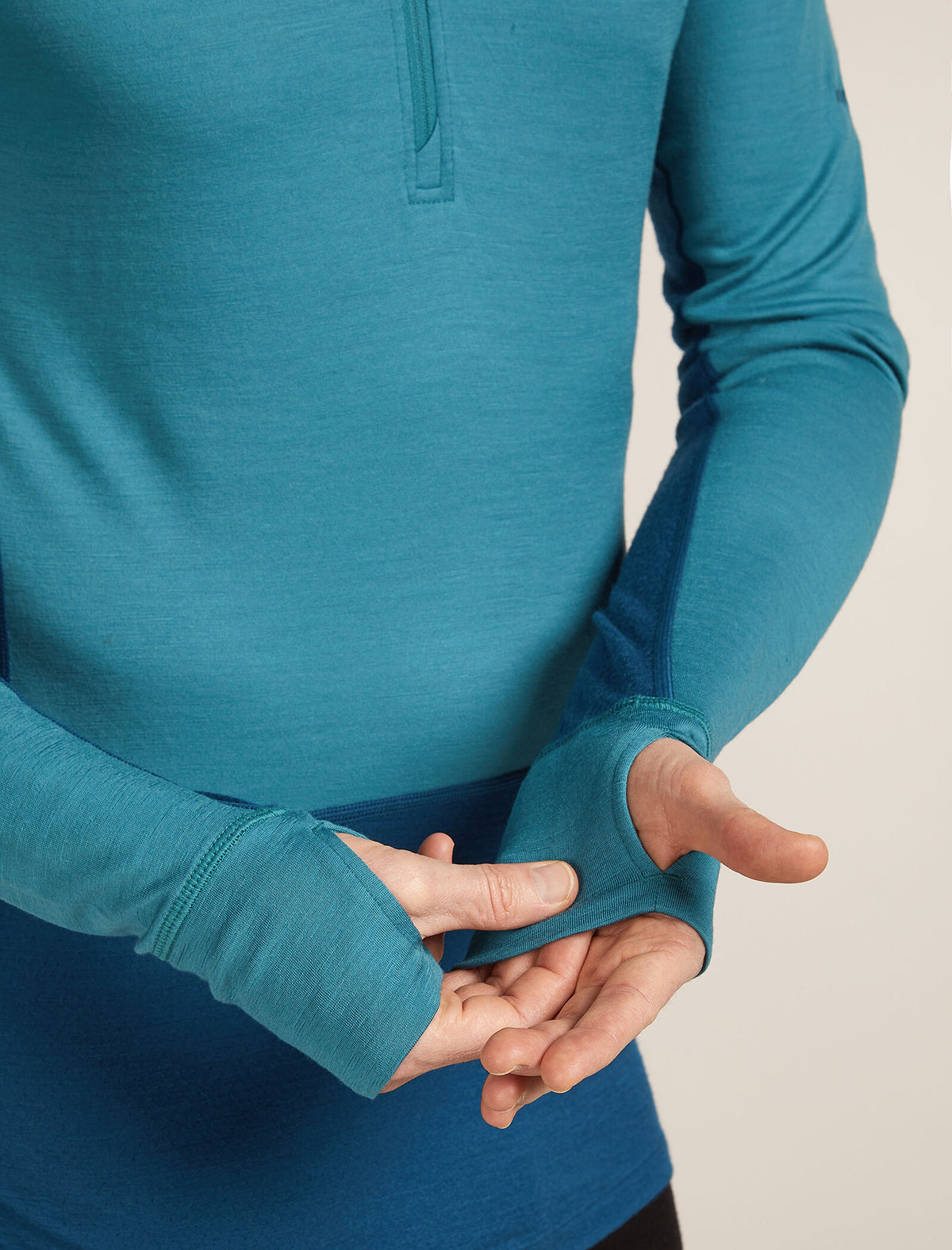 Men's Merino 200 ZoneKnit™ Long Sleeve Half Zip Thermal Top  - 5
