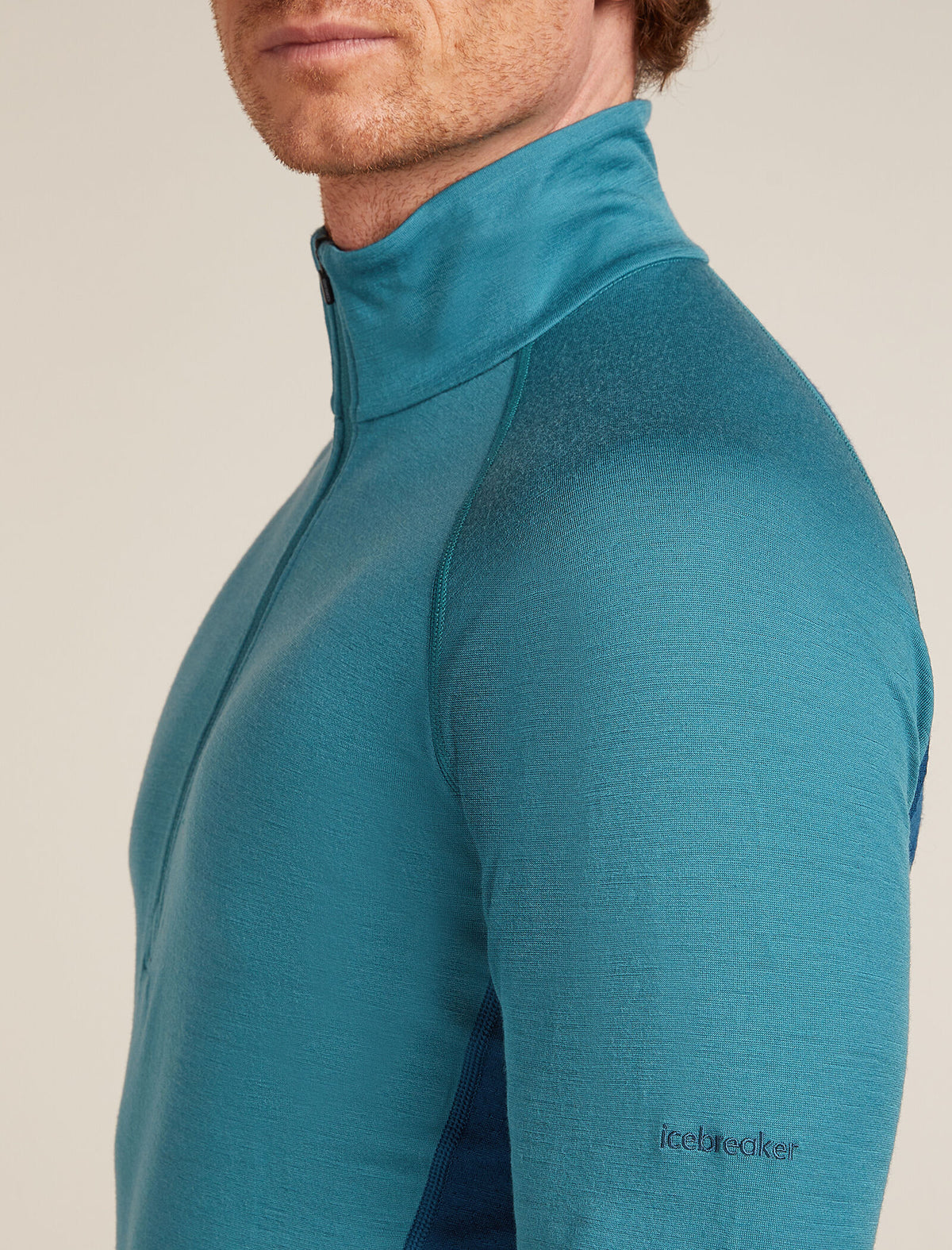 Men's Merino 200 ZoneKnit™ Long Sleeve Half Zip Thermal Top  - 6