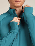 Men's Merino 200 ZoneKnit™ Long Sleeve Half Zip Thermal Top  - 7