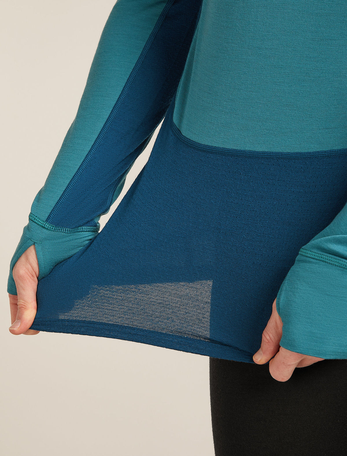 Men's Merino 200 ZoneKnit™ Long Sleeve Half Zip Thermal Top  - 9