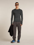 Men's Merino 260 ZoneKnit™ Long Sleeve Crewe Thermal Top Jet Heather - 4