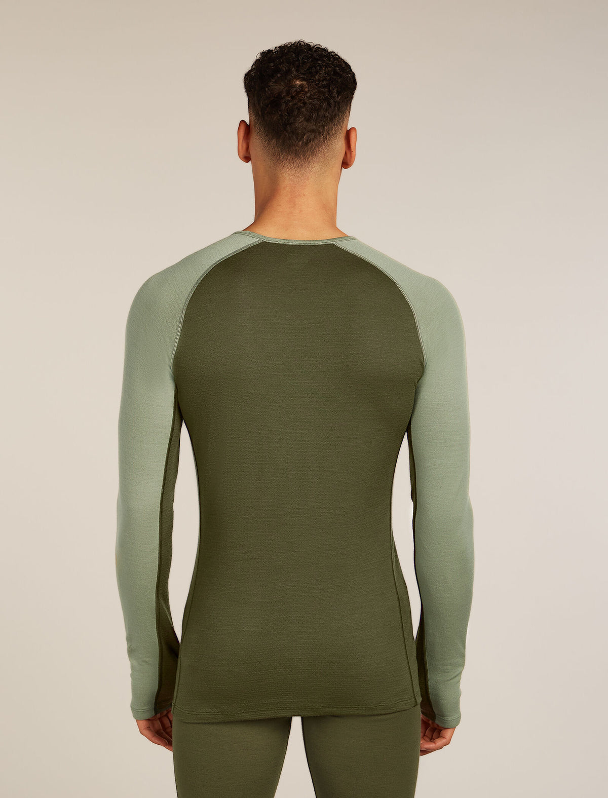 Men's Merino 260 ZoneKnit™ Long Sleeve Crewe Thermal Top Loden/Lichen - 2