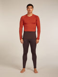 Men's Merino 260 ZoneKnit™ Long Sleeve Crewe Thermal Top Java/Agate - 3
