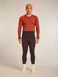 Men's Merino 260 ZoneKnit™ Long Sleeve Crewe Thermal Top Java/Agate - 9