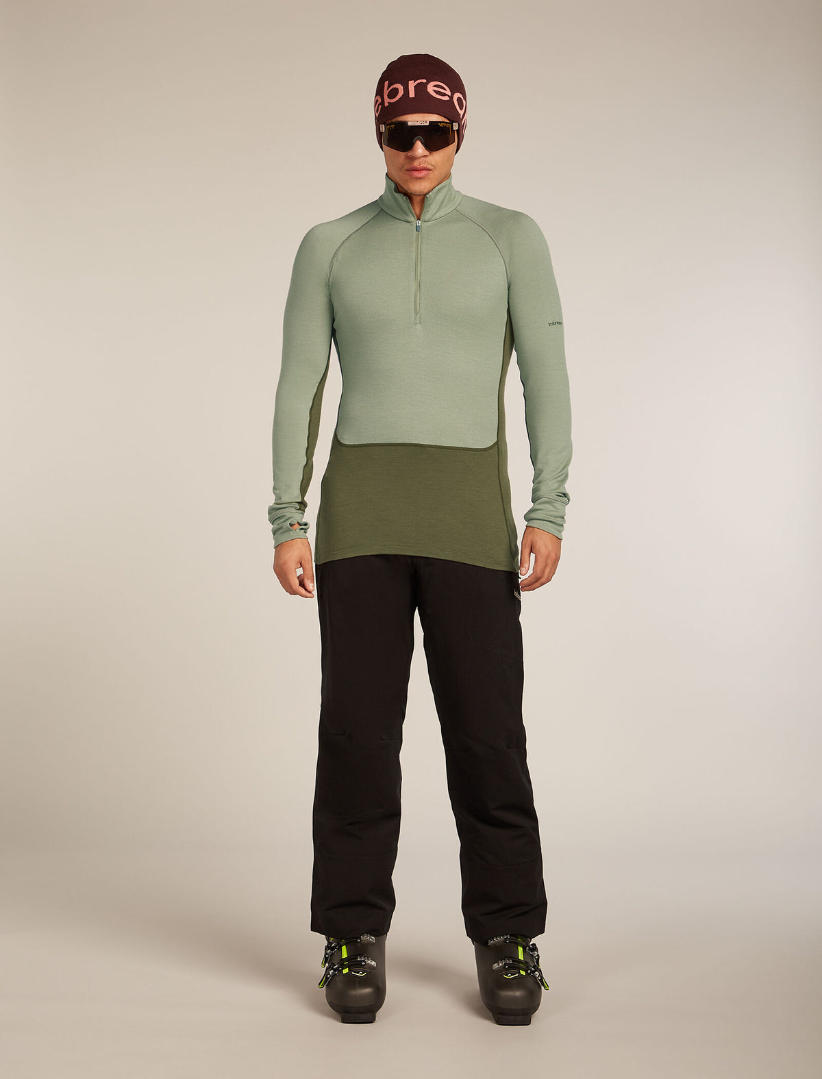 Men's Merino 260 ZoneKnit™ Long Sleeve Half Zip Thermal Top  - 4