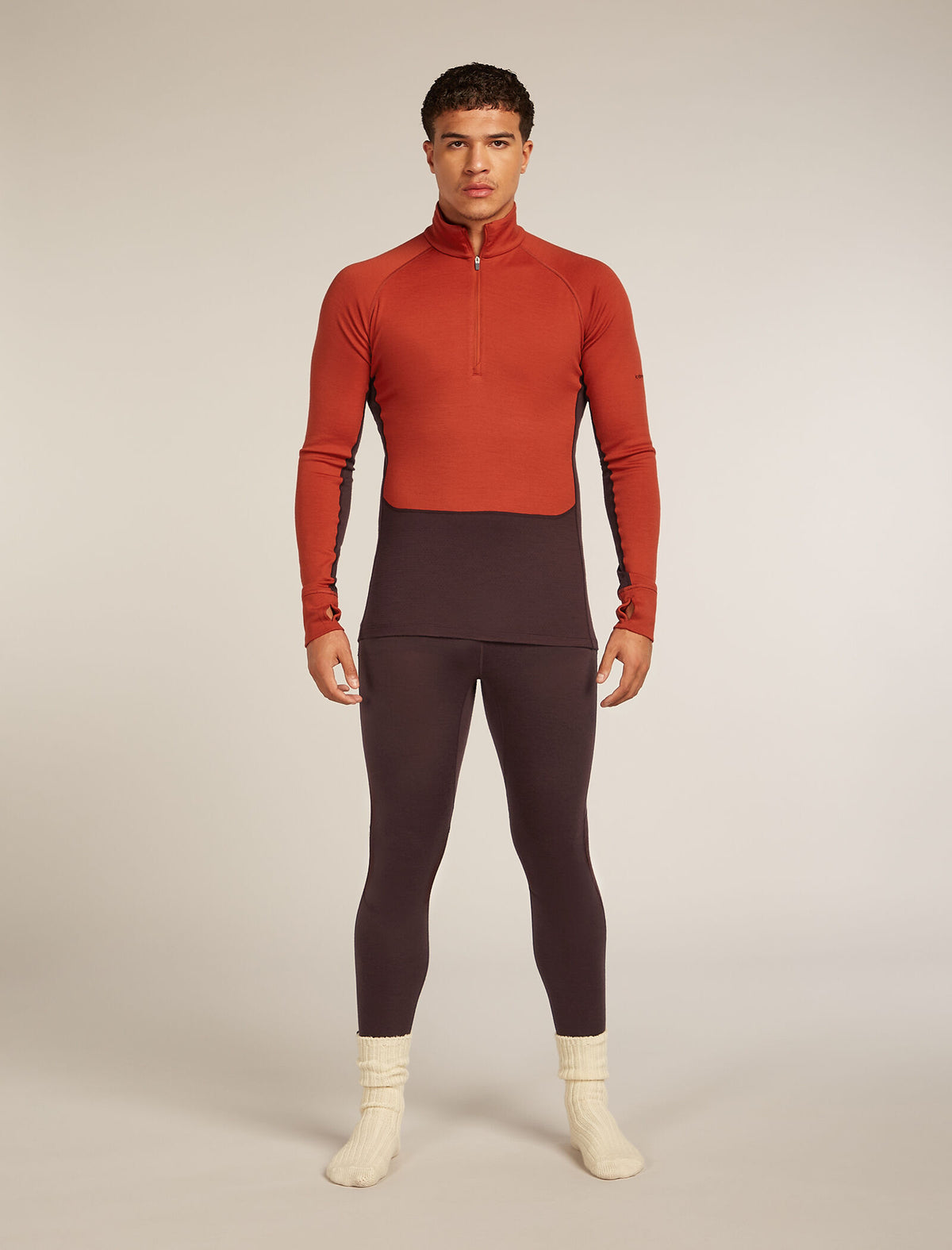 Men's Merino 260 ZoneKnit™ Long Sleeve Half Zip Thermal Top  - 10