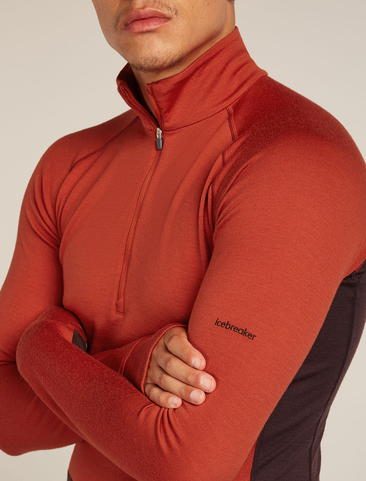 Men's Merino 260 ZoneKnit™ Long Sleeve Half Zip Thermal Top  - 9