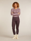 Women's Merino 260 ZoneKnit™ Long Sleeve Crewe Thermal Top Java/Summit - 10