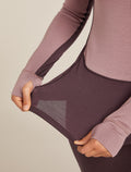 Women's Merino 260 ZoneKnit™ Long Sleeve Half Zip Thermal Top Java/Summit - 10