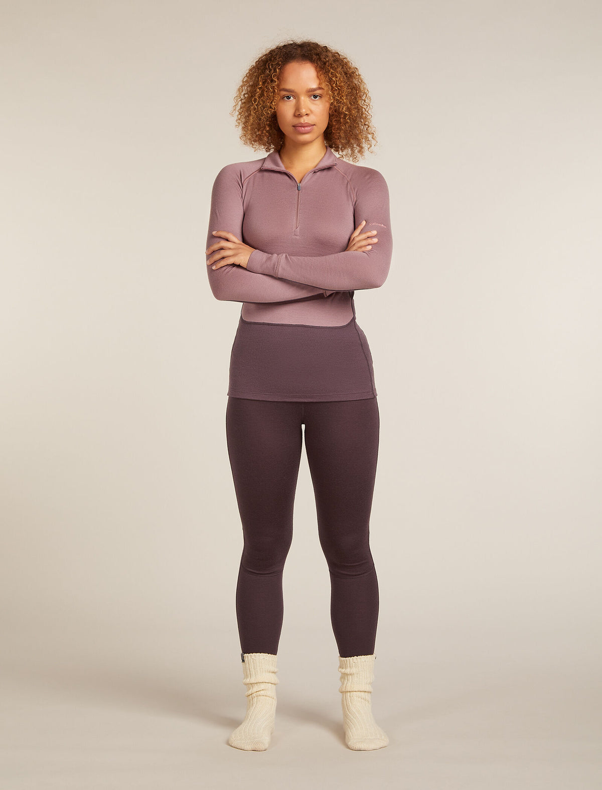 Women's Merino 260 ZoneKnit™ Long Sleeve Half Zip Thermal Top Java/Summit - 11