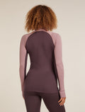 Women's Merino 260 ZoneKnit™ Long Sleeve Half Zip Thermal Top Java/Summit - 2