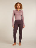 Women's Merino 260 ZoneKnit™ Long Sleeve Half Zip Thermal Top Java/Summit - 3