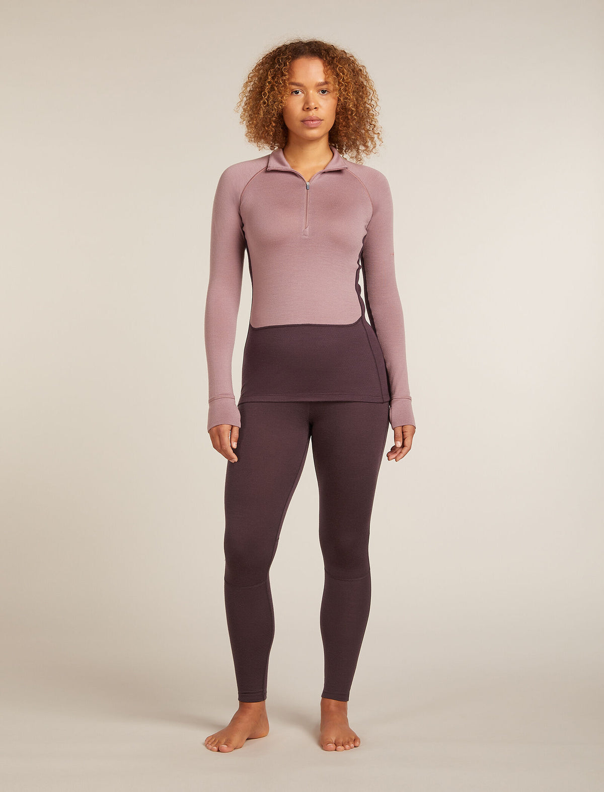 Women's Merino 260 ZoneKnit™ Long Sleeve Half Zip Thermal Top Java/Summit - 3