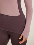 Women's Merino 260 ZoneKnit™ Long Sleeve Half Zip Thermal Top Java/Summit - 9