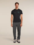 Men's Merino Blend 125 Cool-Lite™ Sphere Short Sleeve T-Shirt Trail Black - 3
